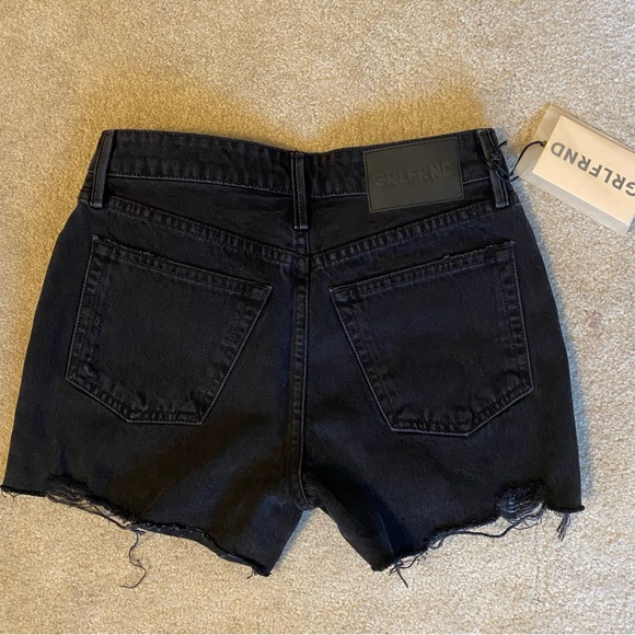 GRLFRND Helena High Rise Denim Shorts NWT Size 23 - Picture 4 of 7